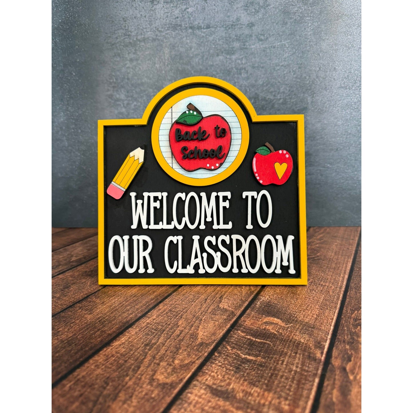 Welcome To Our Classroom Interchangeable Sign Teacher Interchangeable