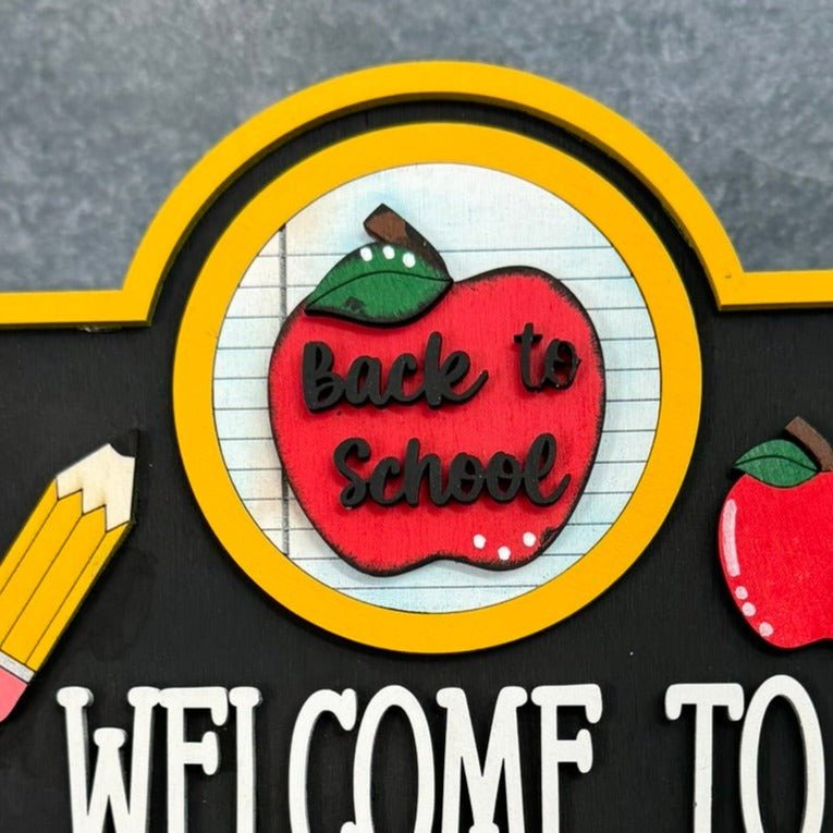 Welcome To Our Classroom Interchangeable Sign Teacher Interchangeable Back to School - ONLY