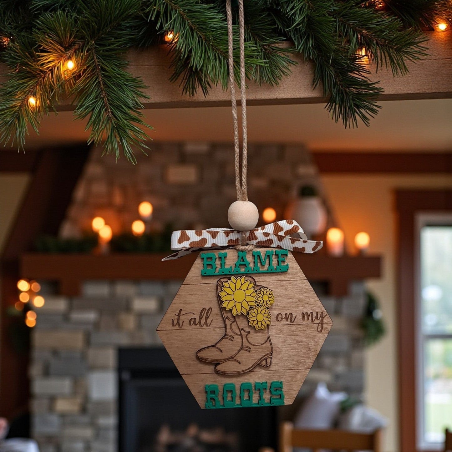 Western Hard To Handle Ornaments Christmas Ornament My Roots