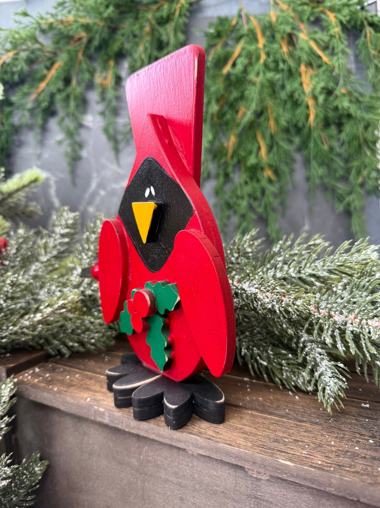 Whimsical Cardinal Set - Nifty Decor & More