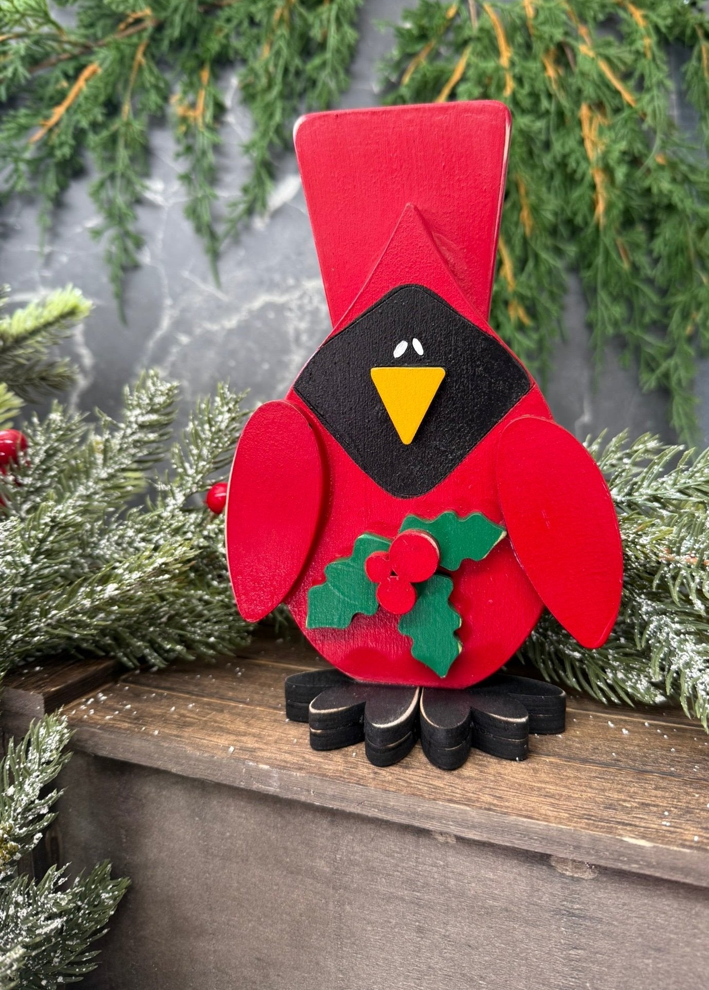 Whimsical Cardinal Set - Nifty Decor & More