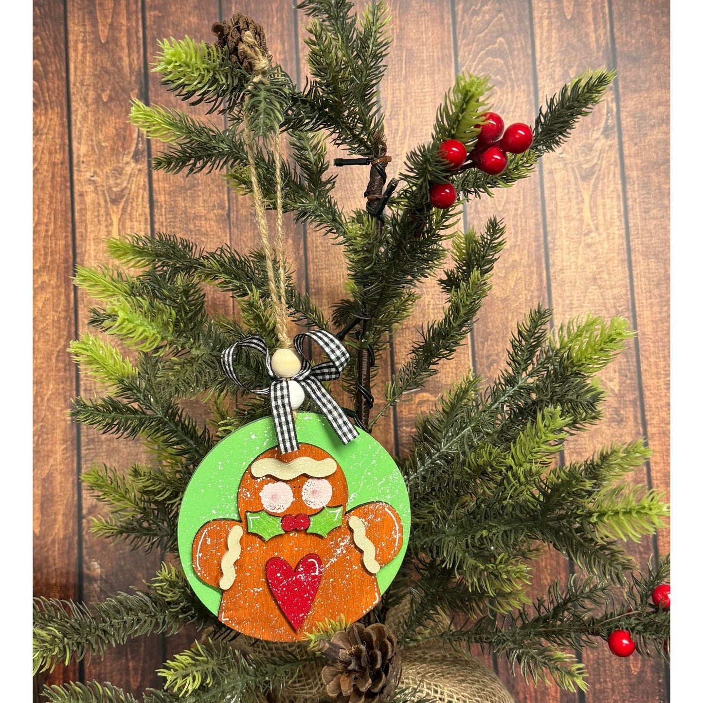 Whimsical Gingerbread Ornaments - Nifty Decor & More