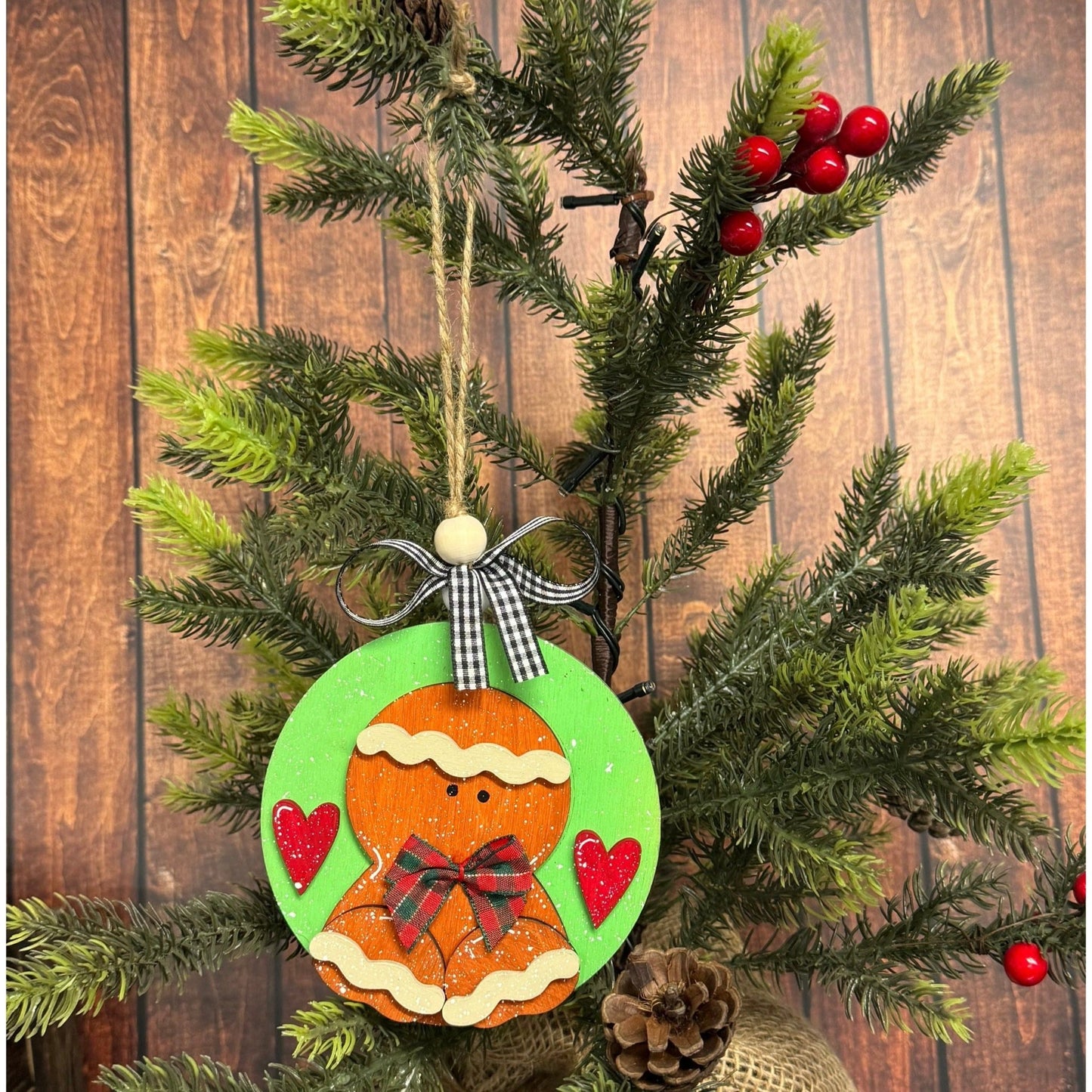 Whimsical Gingerbread Ornaments - Nifty Decor & More