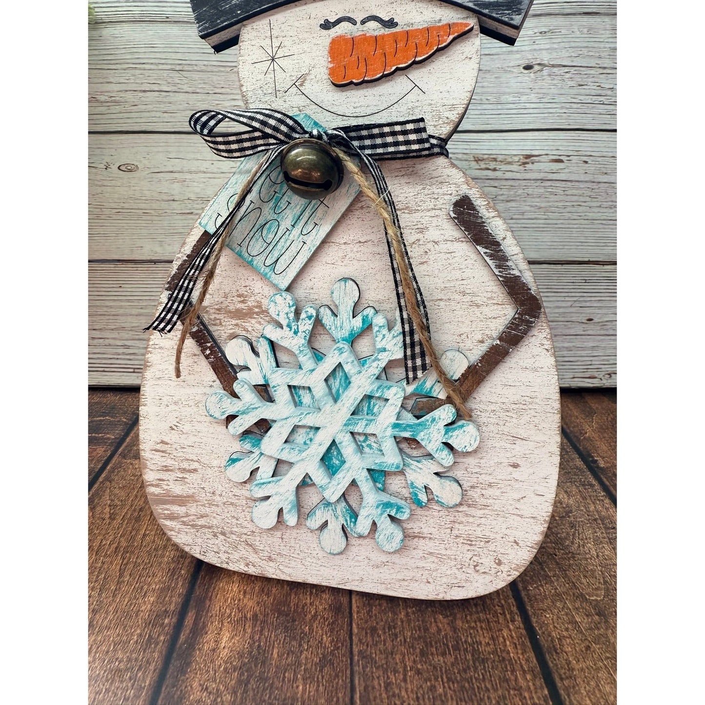 Winter Let It Snow - Snowman - Nifty Decor & More