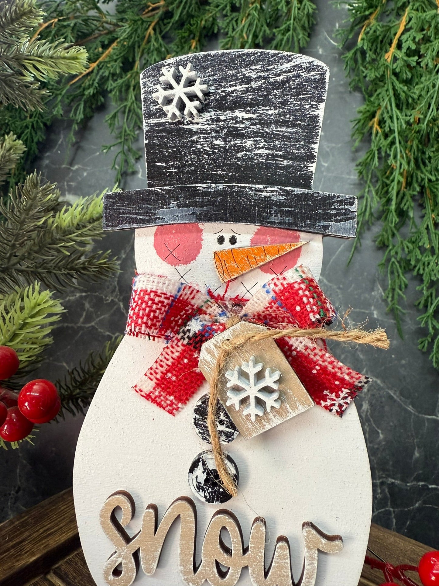 Winter Snowmen Trio Set - Nifty Decor & More