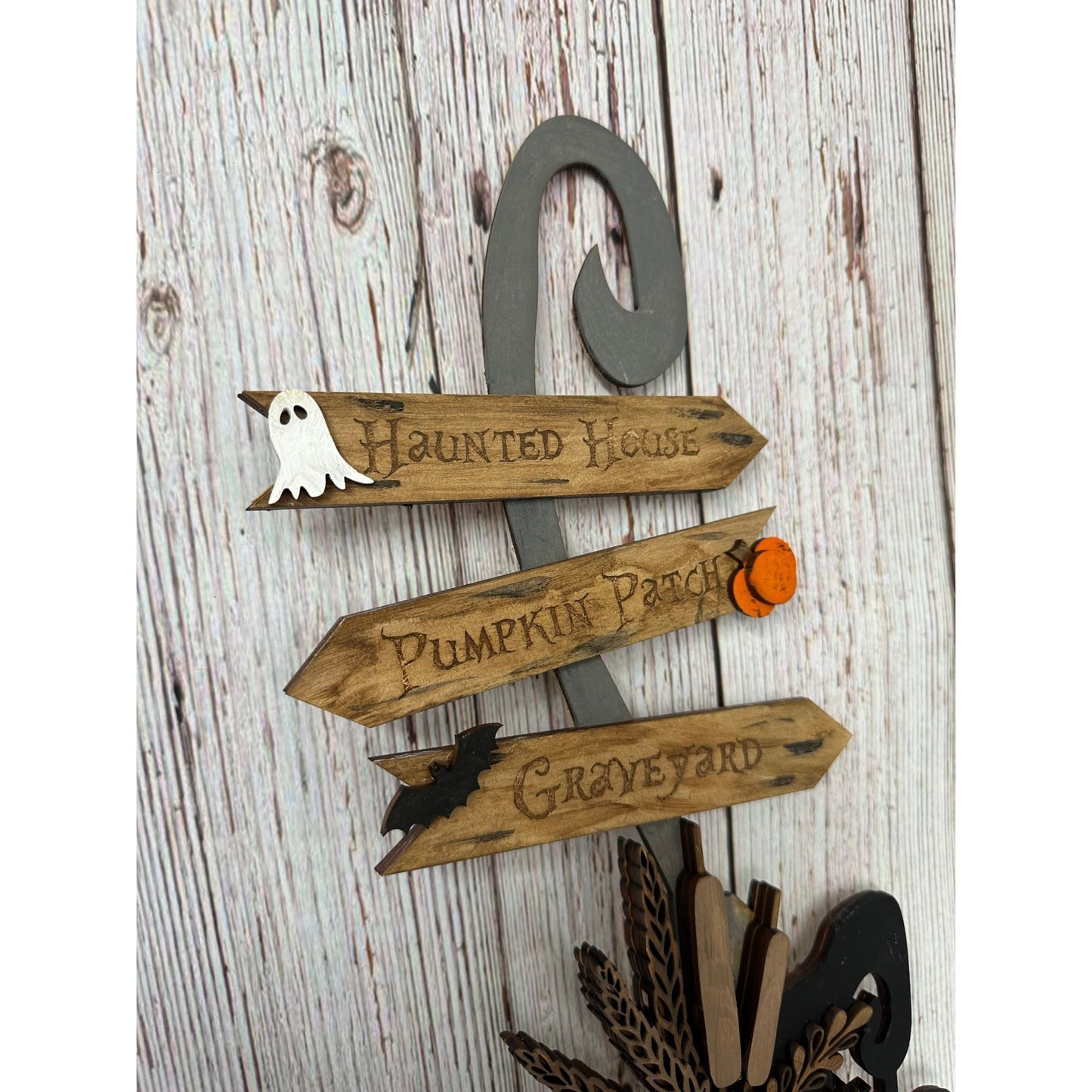 Witches Broom Door Hanger - Nifty Decor & More
