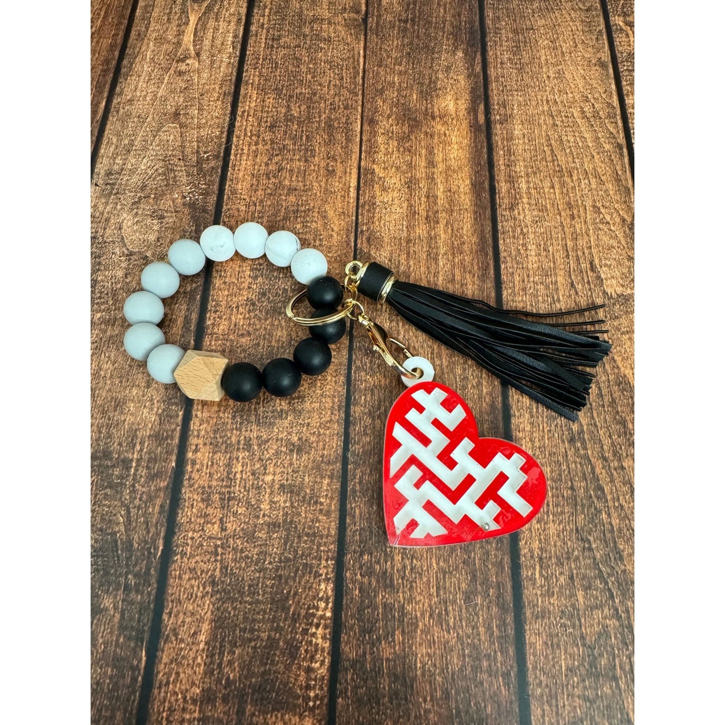 You’re A-Maze-ing Keychains Black Tassel