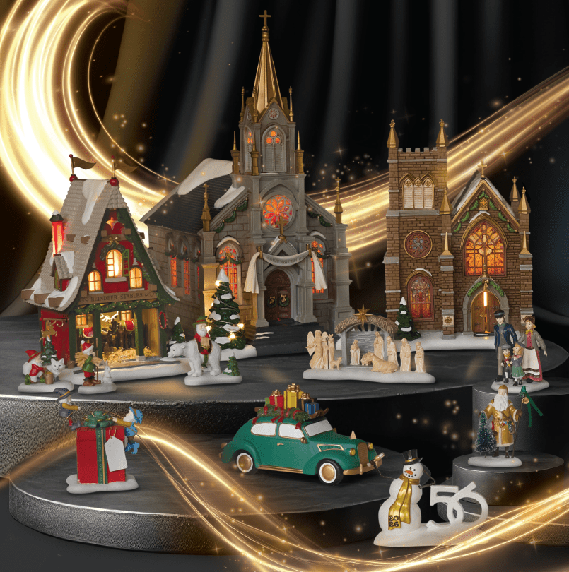50 Year Celebration - Department 56 - Nifty Decor & More