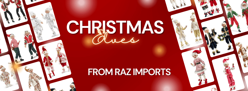 RAZ Imports Christmas Elves - Nifty Decor & More