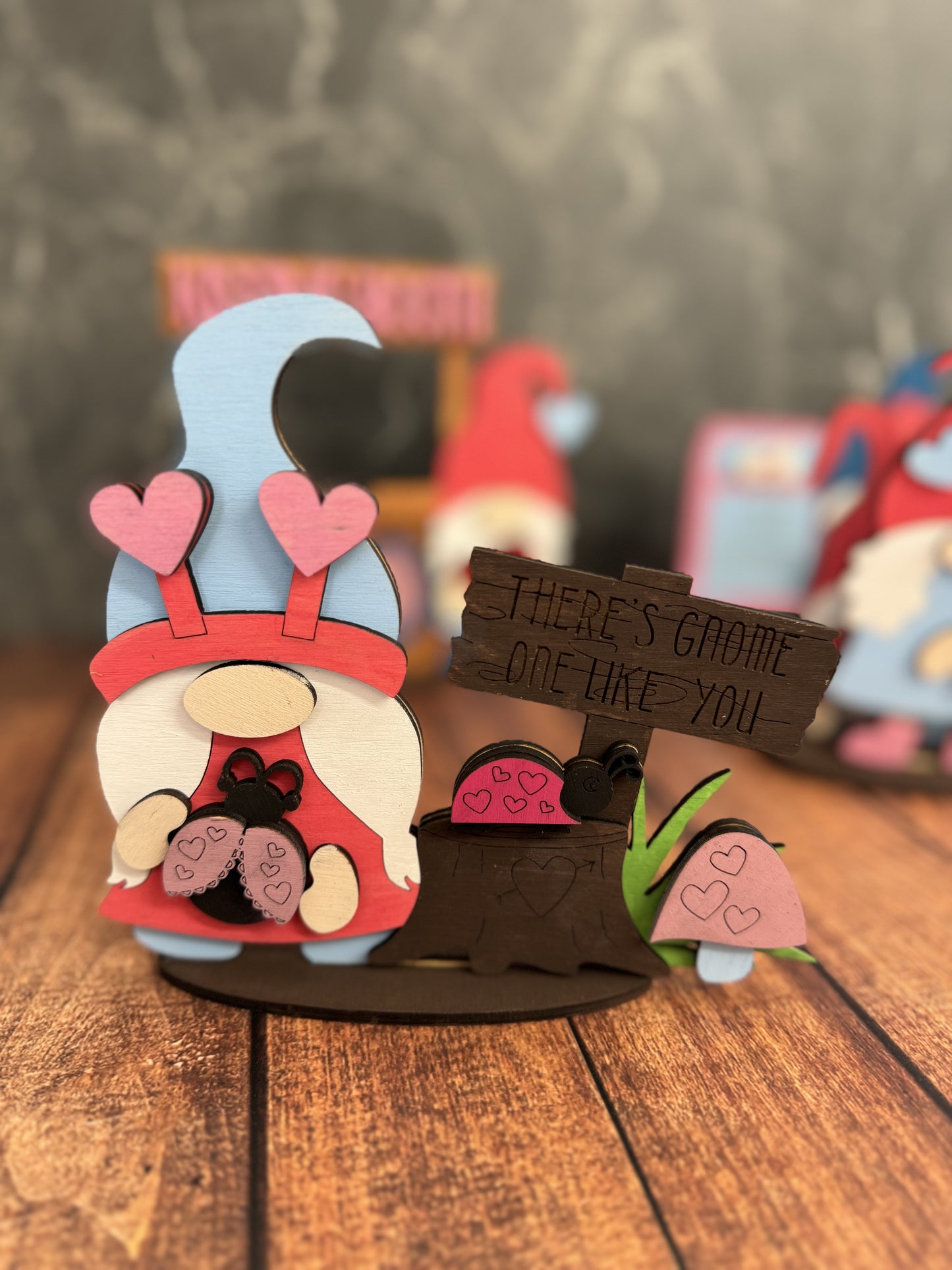 Valentine Gnomes Shelf Sitter Shelf Sitter   