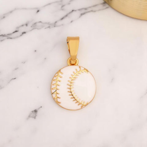 1. Home Run Charm add on, sporty necklace & bracelet accessory, perfect for baseball lovers & athlete gifts charm