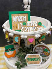 St. Patrick’s Day Tiered Tray