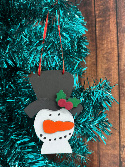 Snowman Ornaments  Snowman Head  