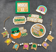 St. Patrick’s Day Tiered Tray