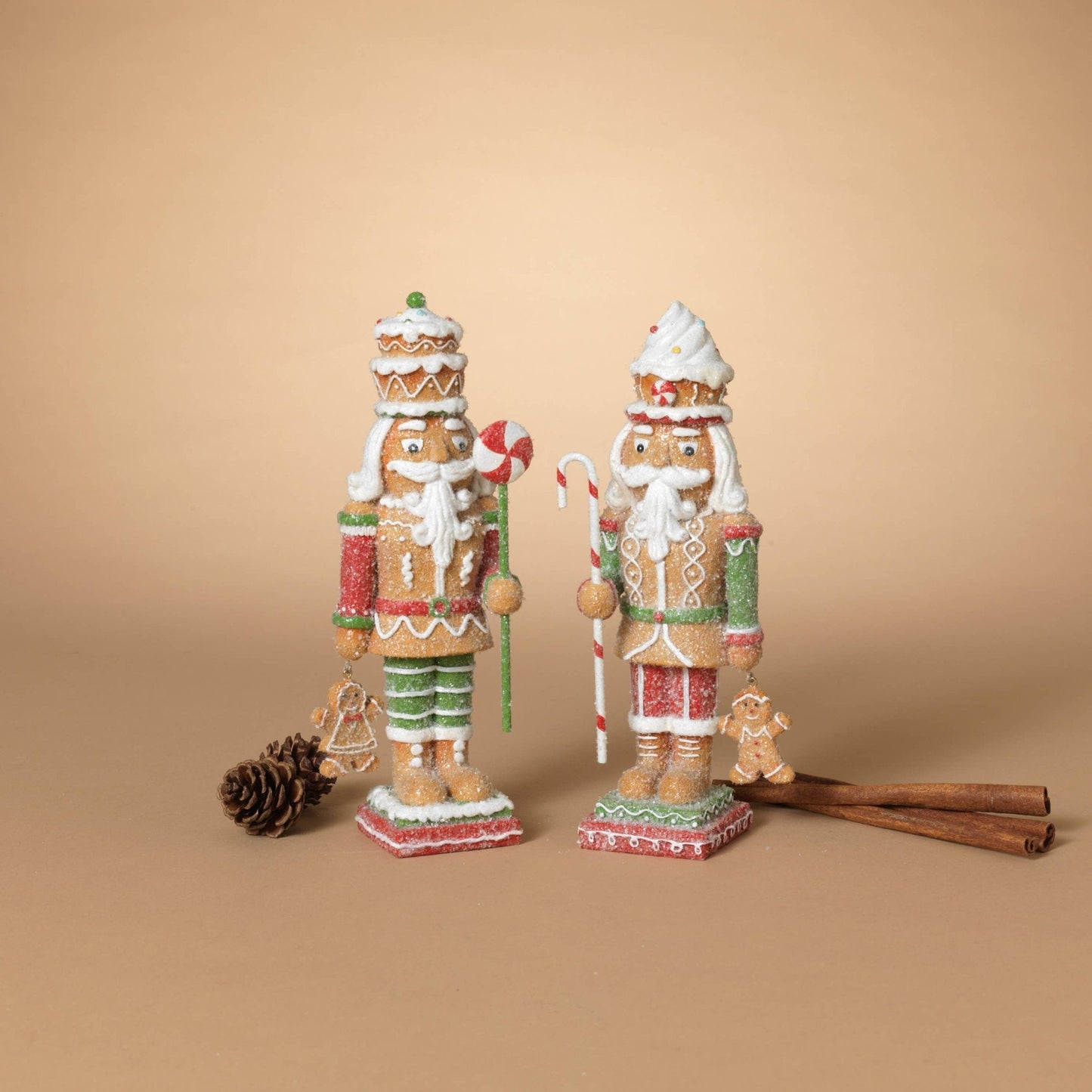 10" Christmas Resin Gingerbread Figurine - Nifty Decor & More