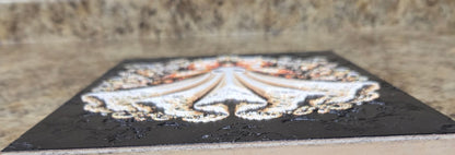 Lace Ghost Wooden Frame Wall Art