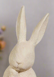 RAZ 10" Rabbit Bust | Resin Home Decor | Stylish Easter Decoration | Rustic Rabbit Figurine for Spring Decor