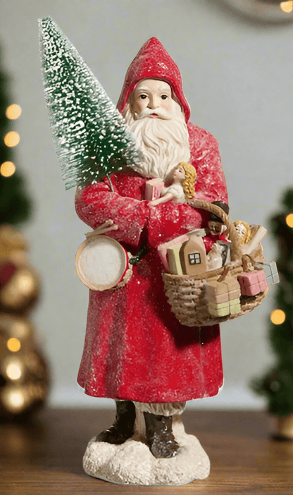 11" Red Vintage Santa - Nifty Decor & More