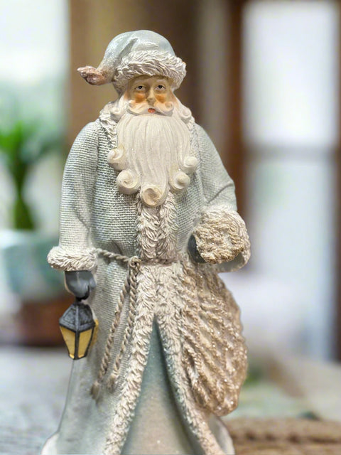Coastal St. Nick Santa figurine