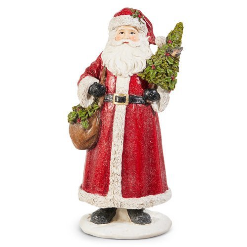 12.5" Holiday Santa - Nifty Decor & More
