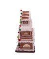 13"GINGERBREAD COOKIE 3 - LAYER LED HOUSE - Nifty Decor & More