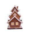 13"GINGERBREAD COOKIE 3 - LAYER LED HOUSE - Nifty Decor & More