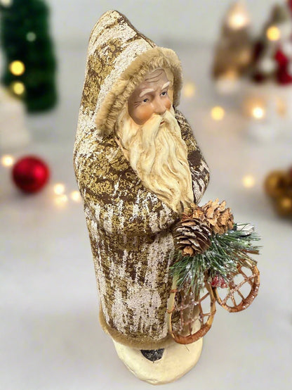 14" Snow Shoe Belsnickle Santa figurine