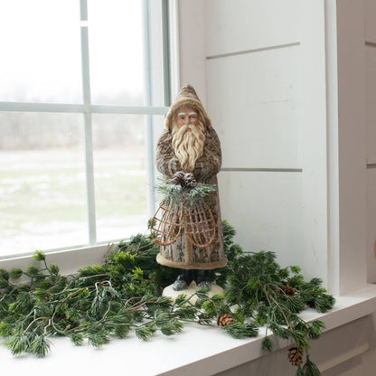 14" Snow Shoe Belsnickle Santa figurine