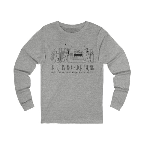 Book Lover Long Sleeve Tee - &