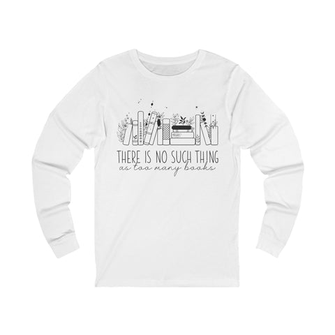 Book Lover Long Sleeve Tee - &