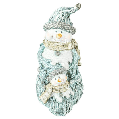 Pine Bark Melty Snowmen