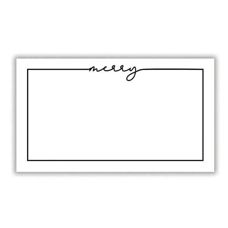 Christmas Place Cards Supplies