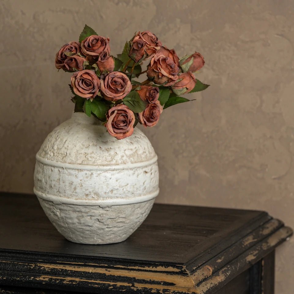17" Sunset Dried Mini Rose Bundle - Nifty Decor & More
