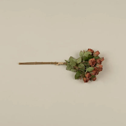 17" Sunset Dried Mini Rose Bundle - Nifty Decor & More