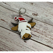 Highland Cow Keychain Cow keychain Santa Highland  