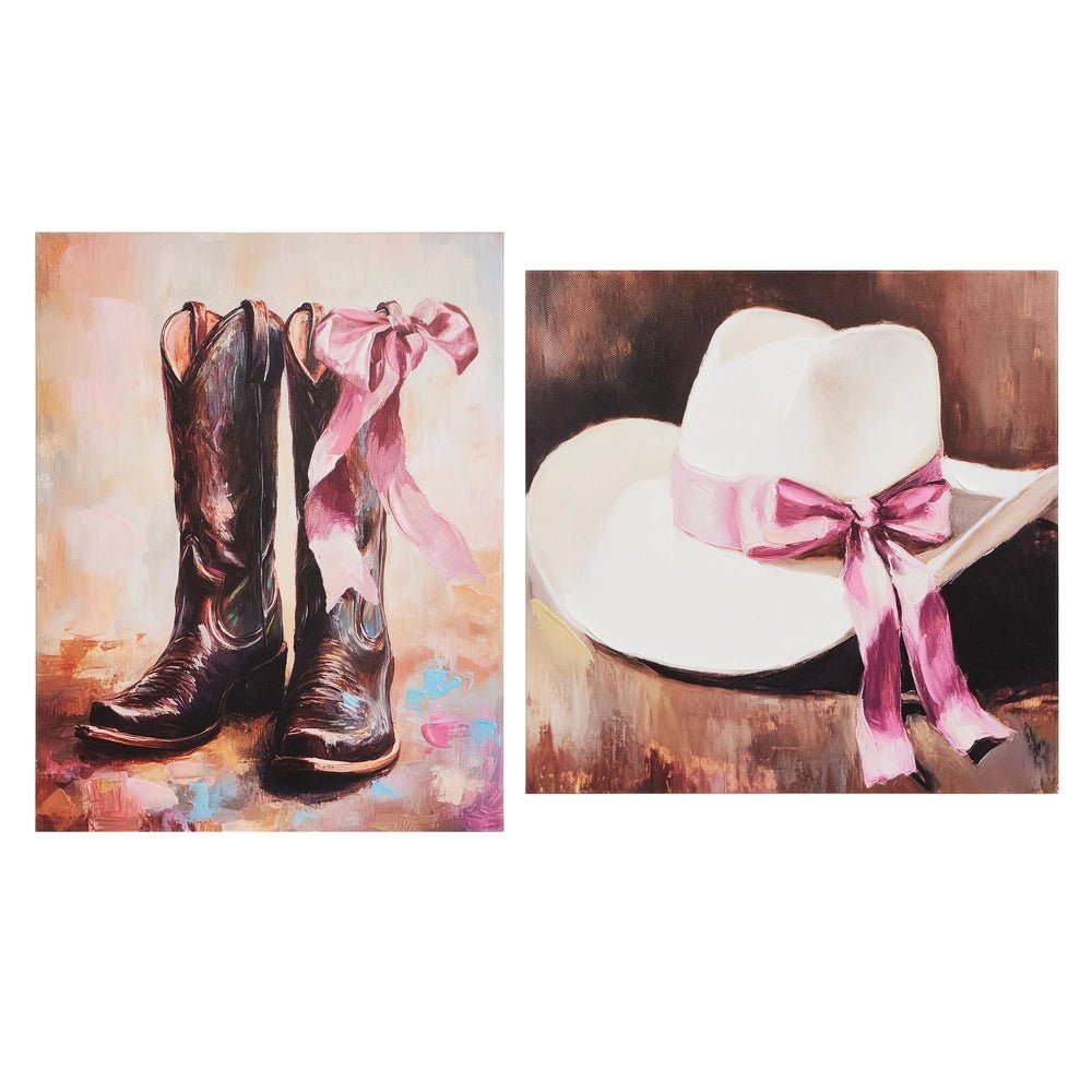 17.75" Sassy in the Saddle Wall Art - Nifty Decor & More