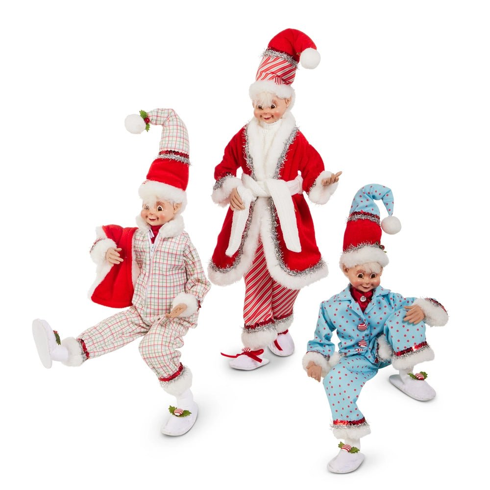 18" My Merry Snowman Posable Elf - Nifty Decor & More