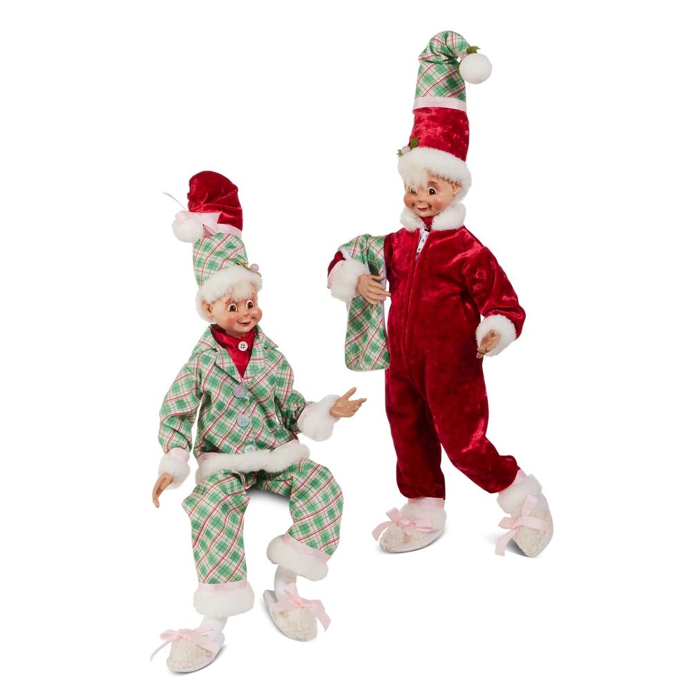 18" Sugar and Spice Posable Elf - Nifty Decor & More