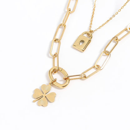 18K Gold PVD Carabiner Clasp, Durable Luxury Connector for Necklace or Bracelet, Perfect Jewelry Making Gift