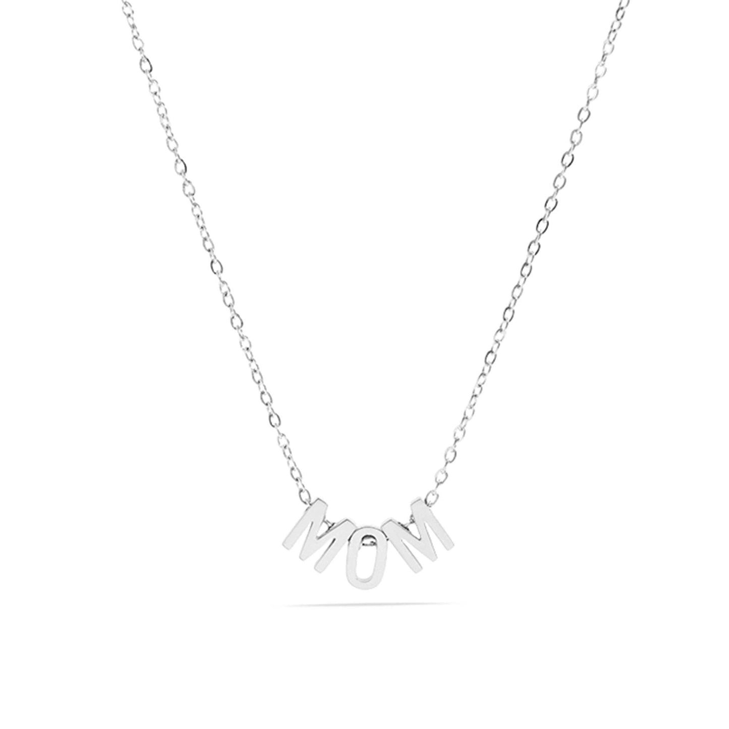 18K Gold PVD Stainless Steel Mom Necklace Stainless