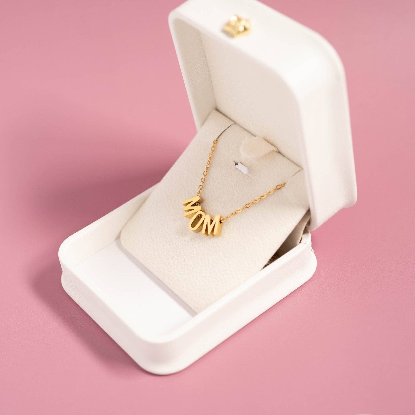 18K Gold PVD Stainless Steel Mom Necklace - Nifty Decor & More