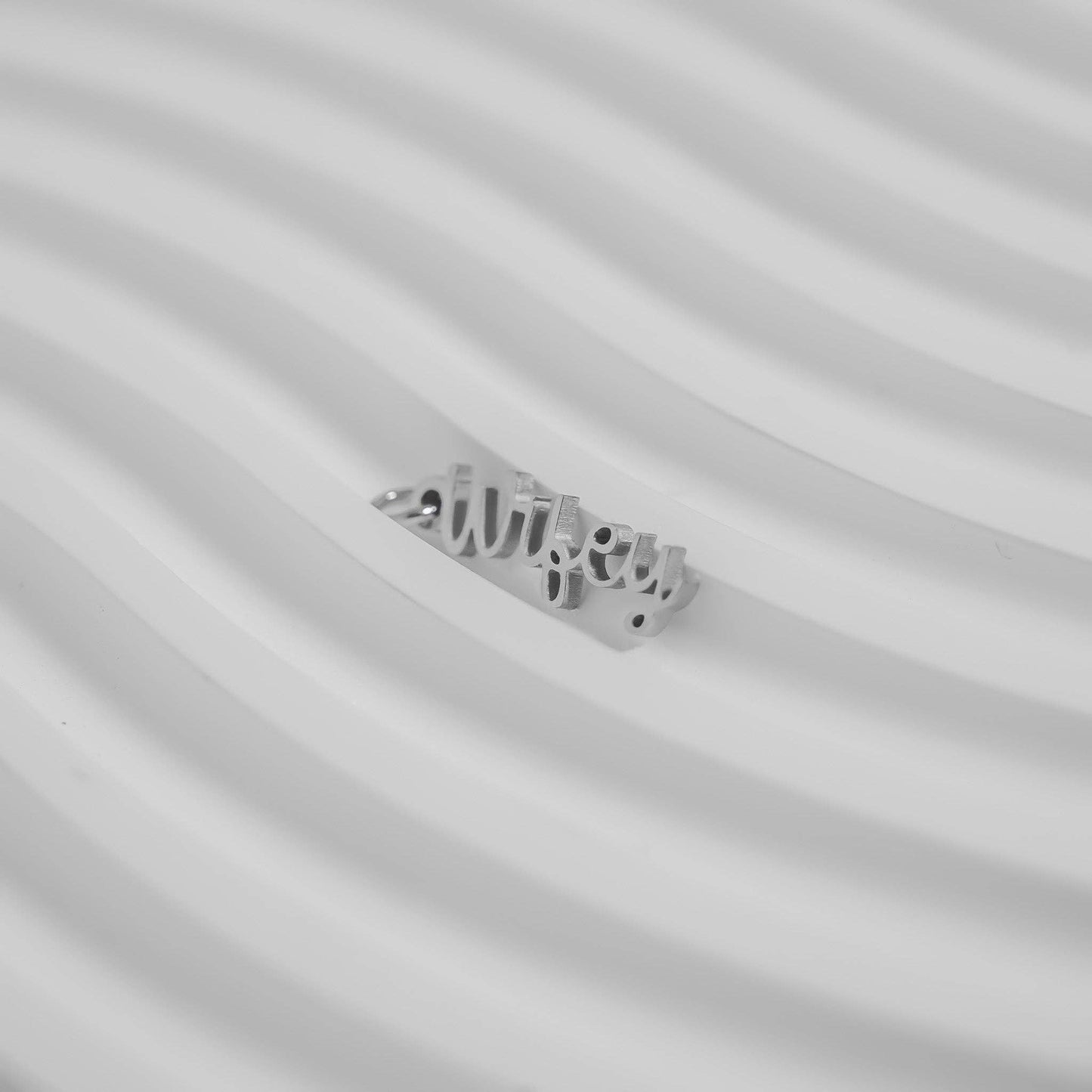 18K Gold PVD Stainless Steel "Wifey" Charm