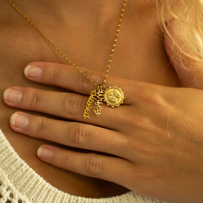 18K Gold PVD Stainless Steel "Wifey" Charm - Nifty Decor & More
