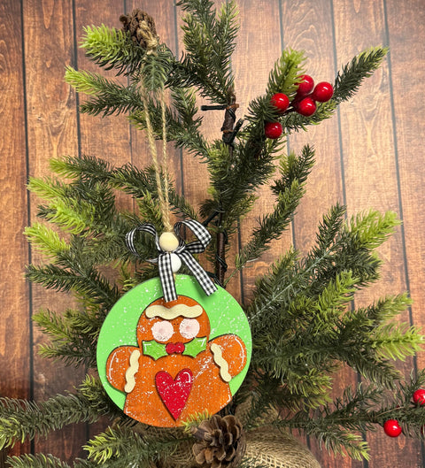 Whimsical Gingerbread Ornaments  Holly  