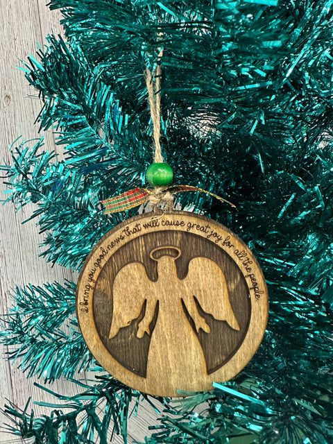 Nativity Christmas Ornaments  Angel  
