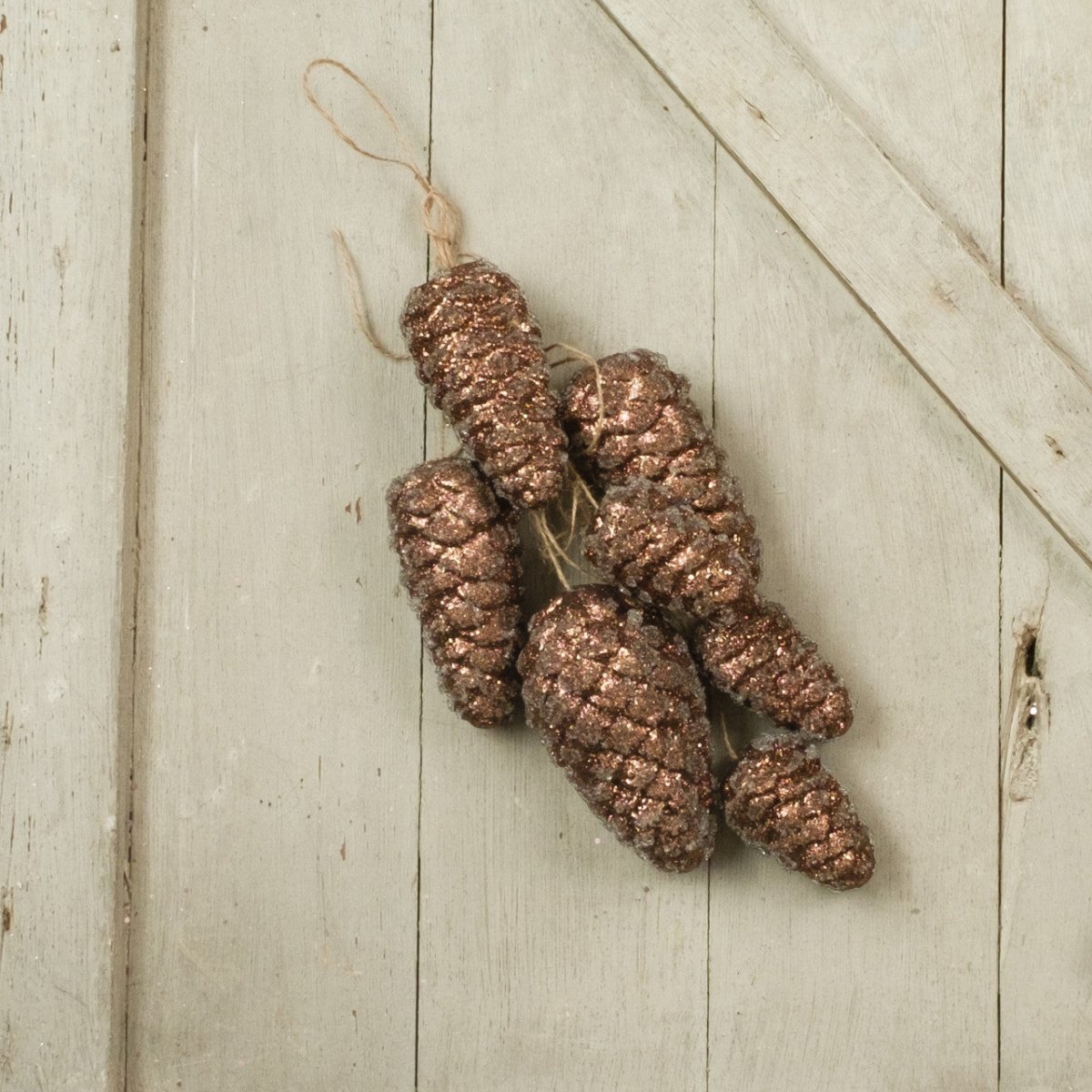 20" Brown Hanging Pinecones - Nifty Decor & More