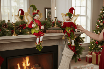 20" Enchanted Forest Fairy Posable Elf Ornament - Nifty Decor & More
