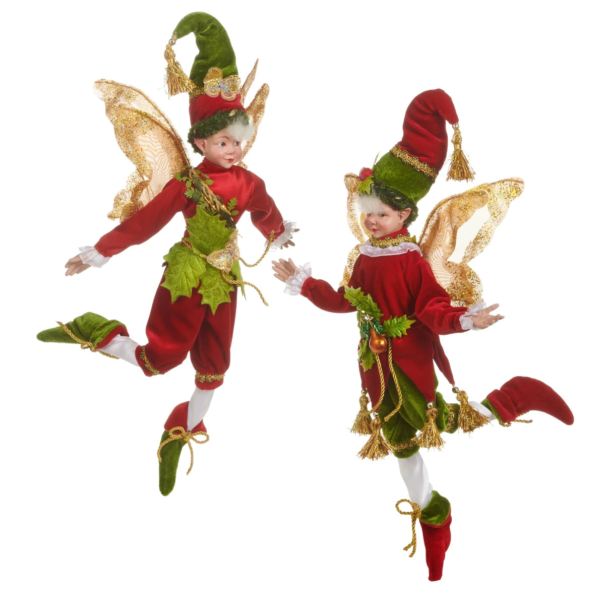 20" Enchanted Forest Fairy Posable Elf Ornament - Nifty Decor & More