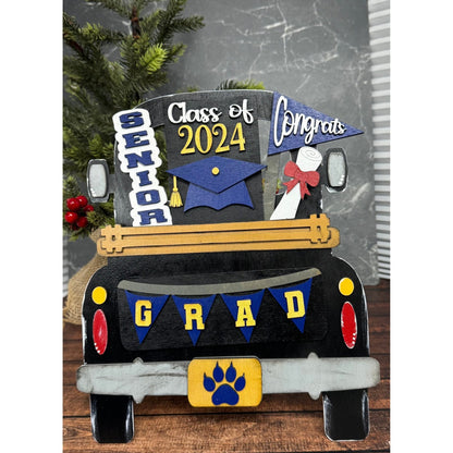2025 Graduate (personalized) Truck Graduation Interchangeable Add On
