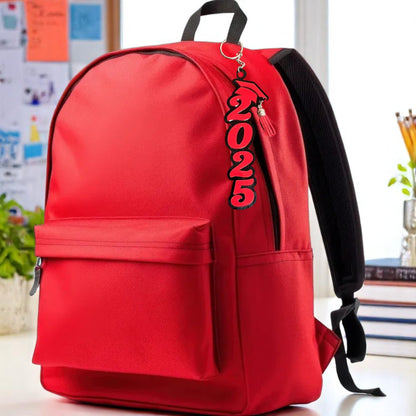 2025 Graduation Acrylic Keychain, Rearview Mirror Charm for Graduate, Gift for High School & College